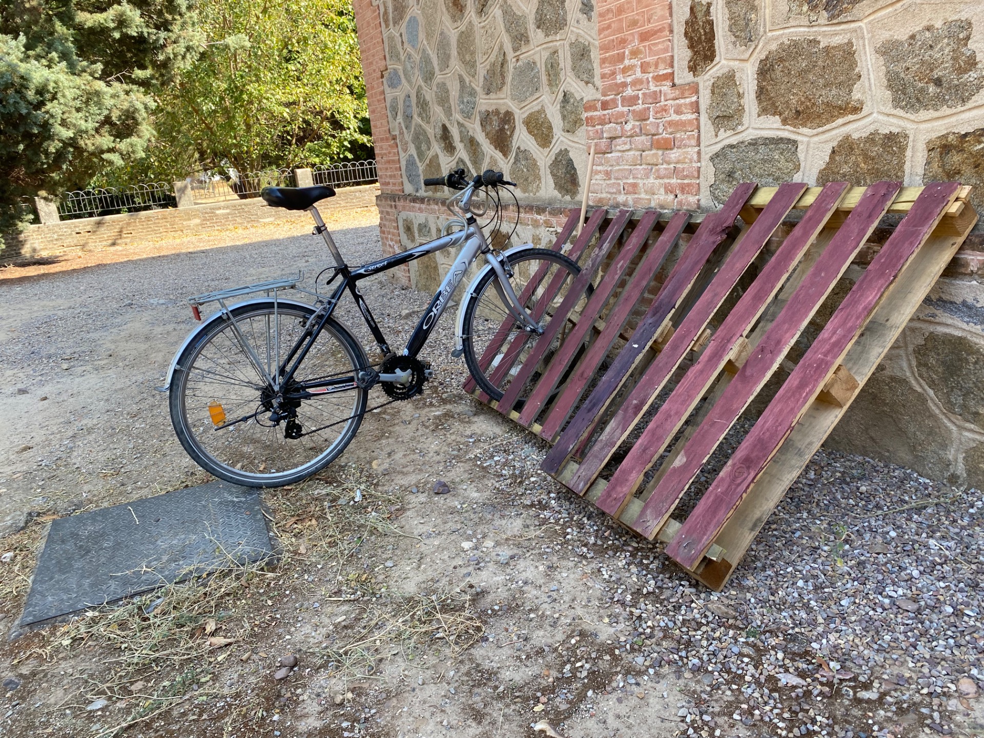 Aqui la tenéis aparcada en el Vivero